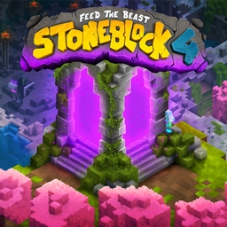 StoneBlock 4 logo